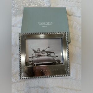 Mariposa Picture Frame “Live, Love, Laugh” 5x7